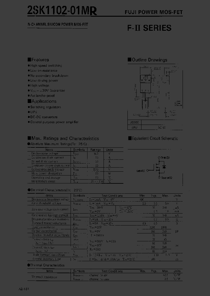 2SK1102_224246.PDF Datasheet
