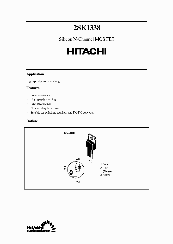 2SK1338_252763.PDF Datasheet