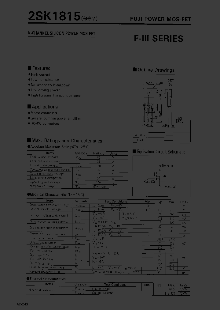 2SK1815_201471.PDF Datasheet