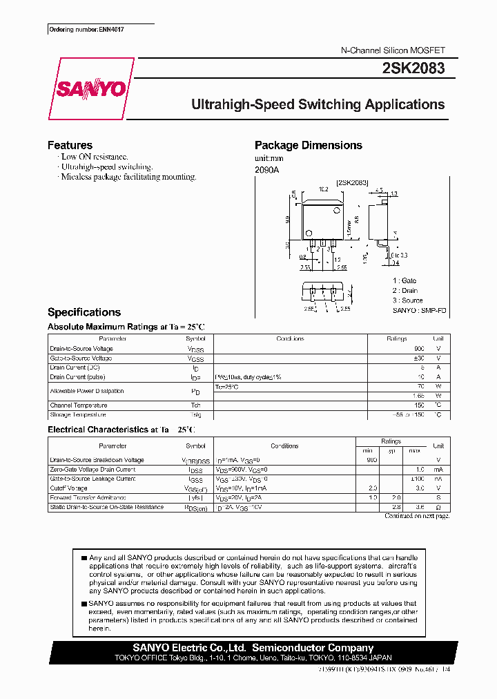 2SK2083_293388.PDF Datasheet