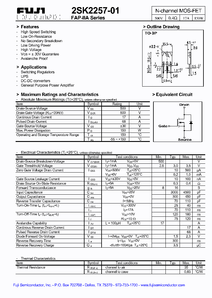 2SK2257-01_203328.PDF Datasheet