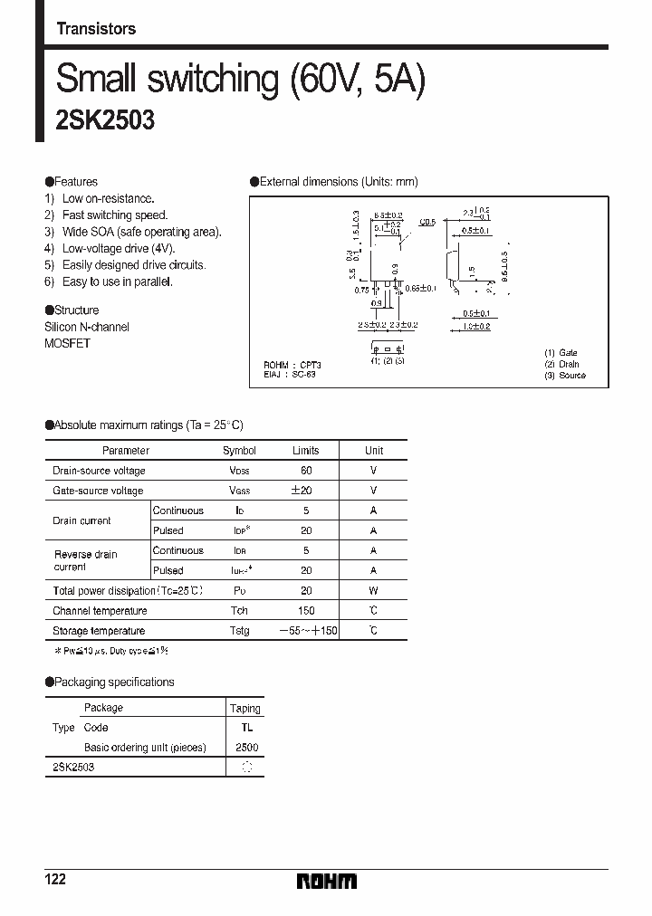 2SK2503_249804.PDF Datasheet