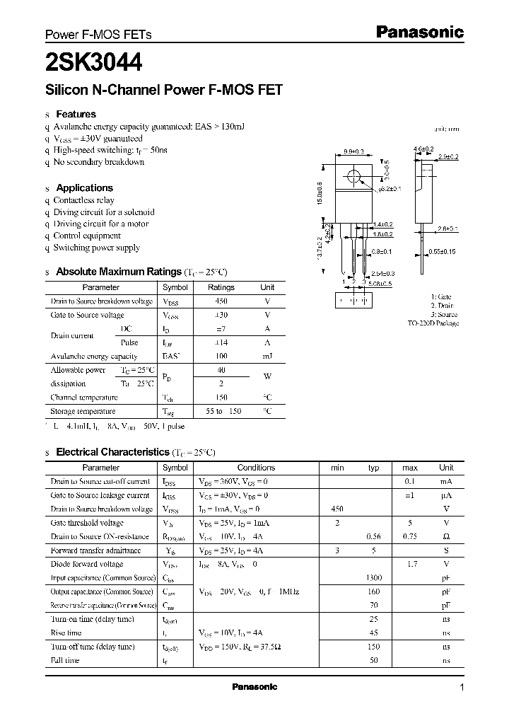 2SK3044_207194.PDF Datasheet