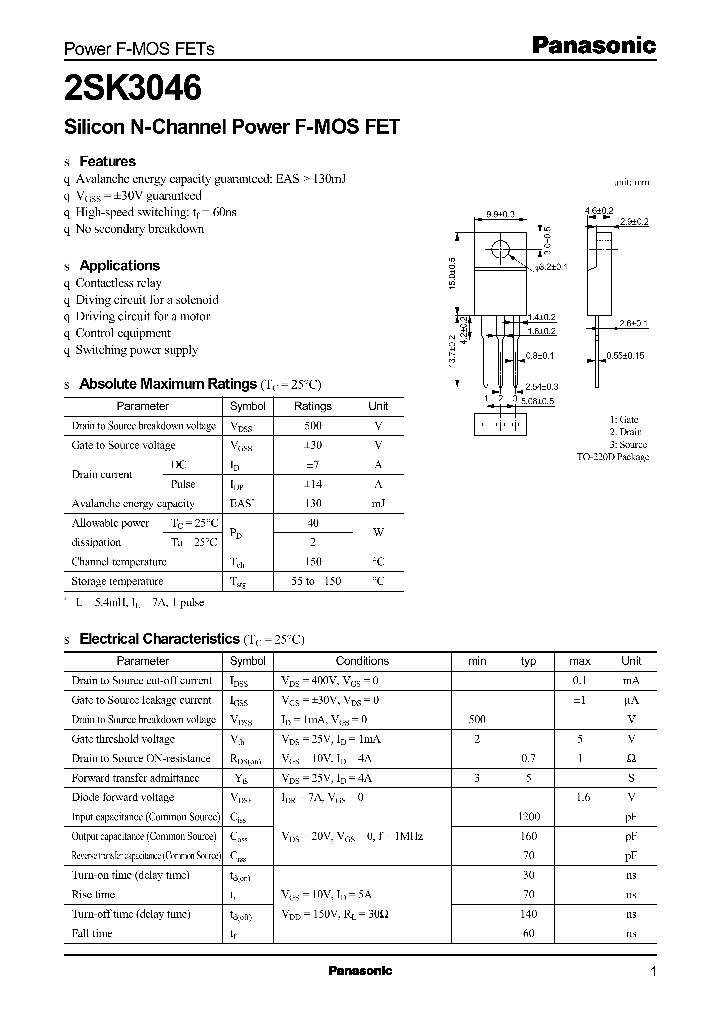2SK3046_207193.PDF Datasheet