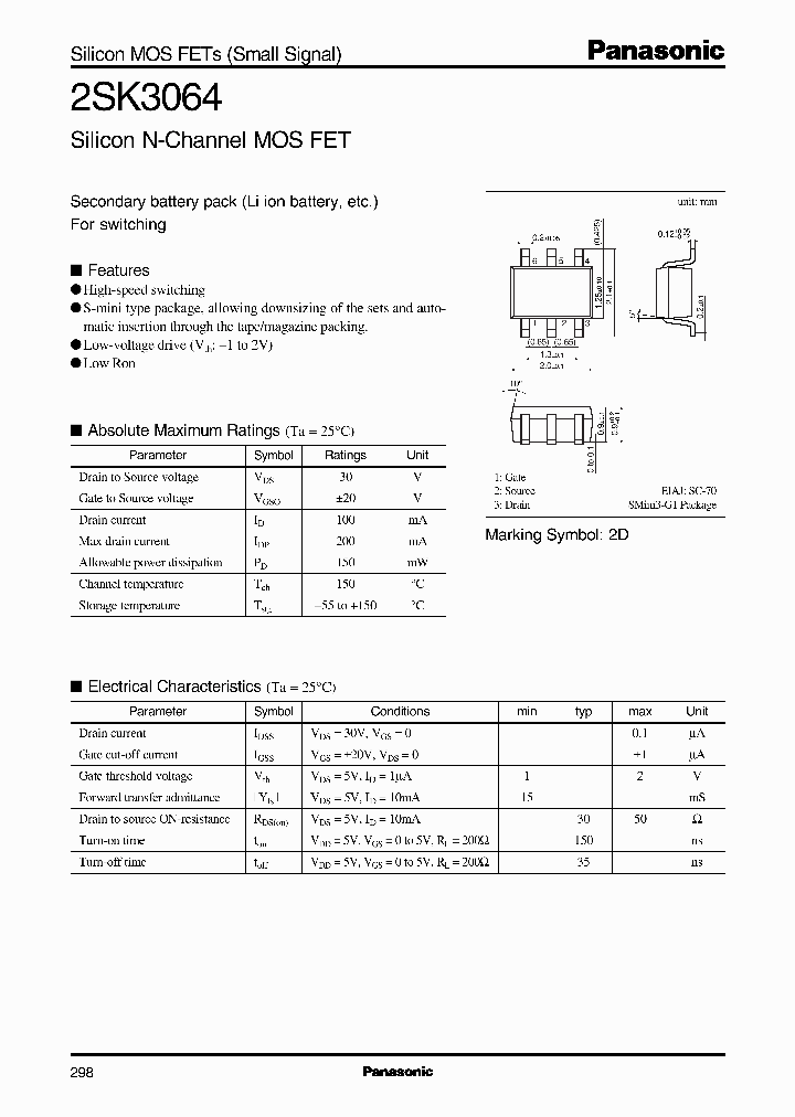 2SK3064_278934.PDF Datasheet