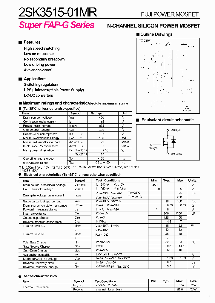 2SK3515_271488.PDF Datasheet