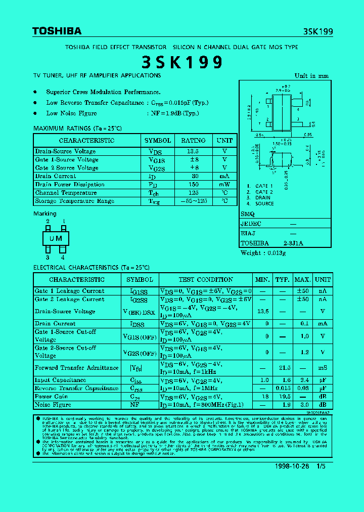 3SK199_204525.PDF Datasheet