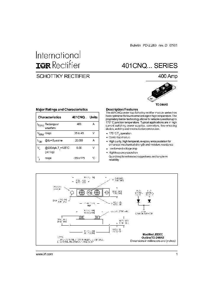 401CNQ045_285559.PDF Datasheet