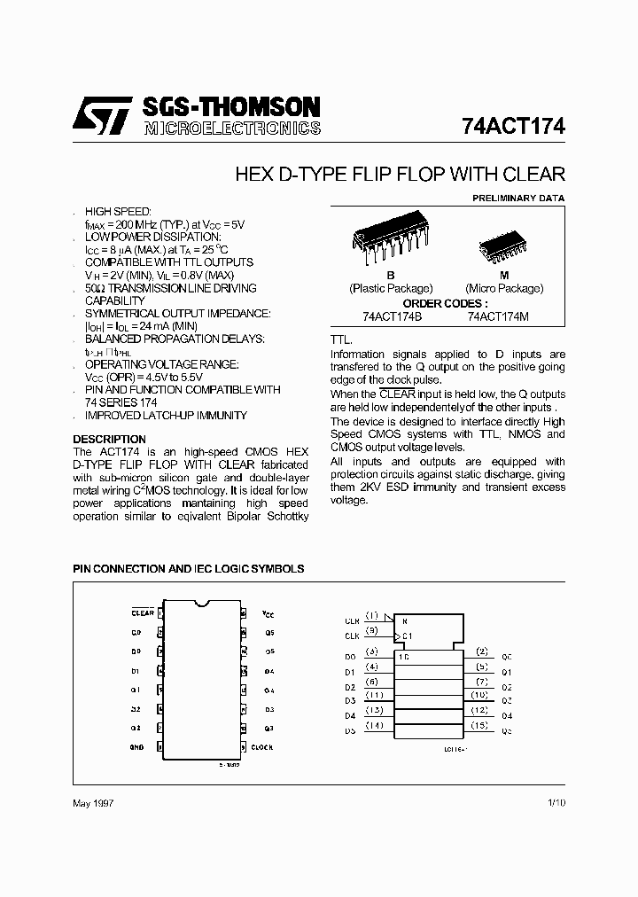 74ACT174_288143.PDF Datasheet