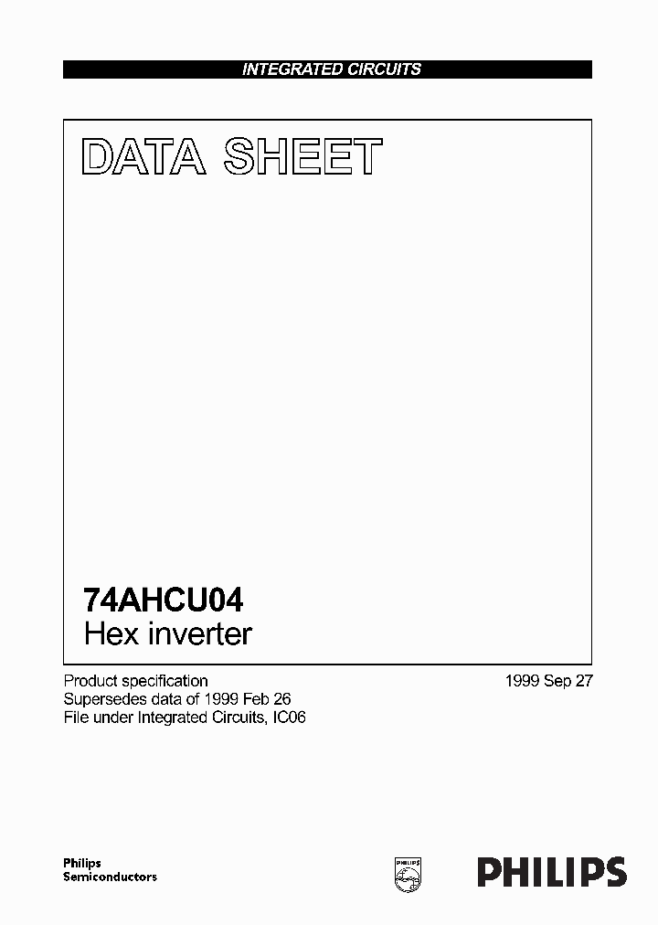 74AHCU04_293763.PDF Datasheet