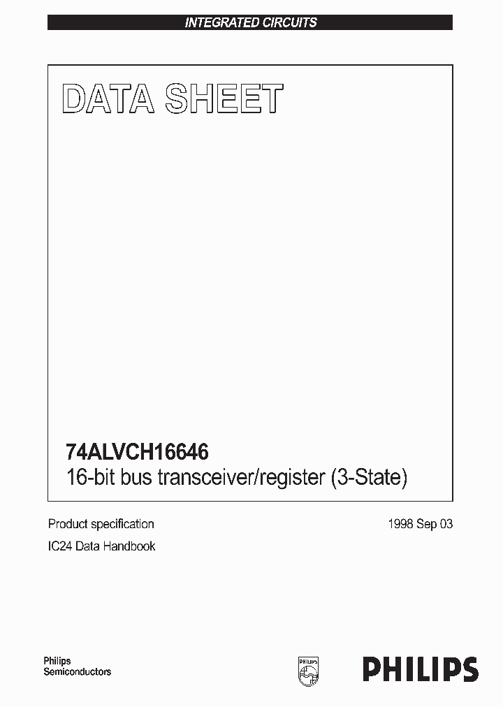 74ALVCH16646_292364.PDF Datasheet