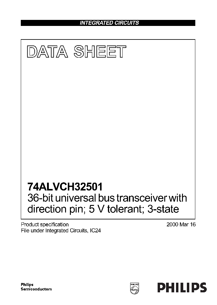 74ALVCH32501_283360.PDF Datasheet