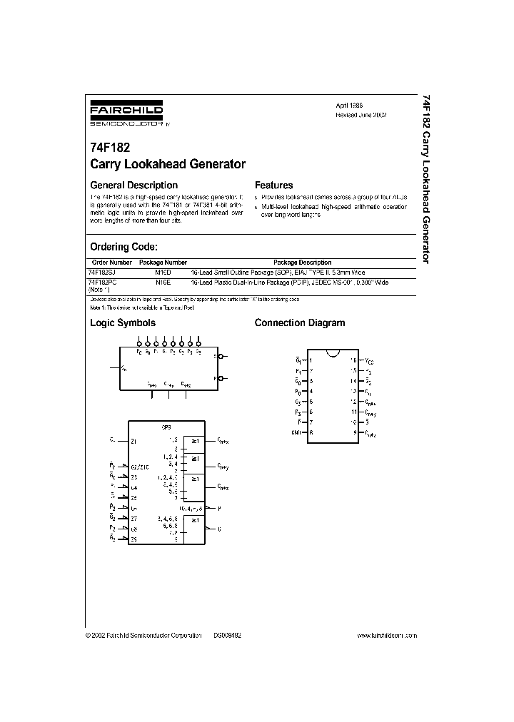74F182_273622.PDF Datasheet