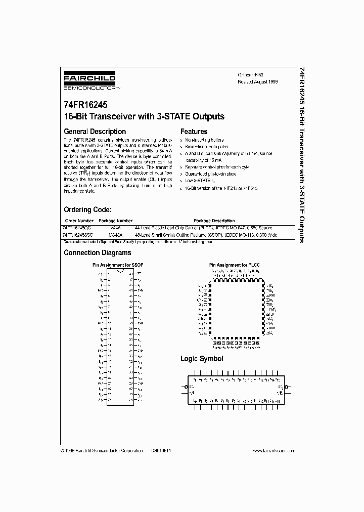 74FR16245_283280.PDF Datasheet