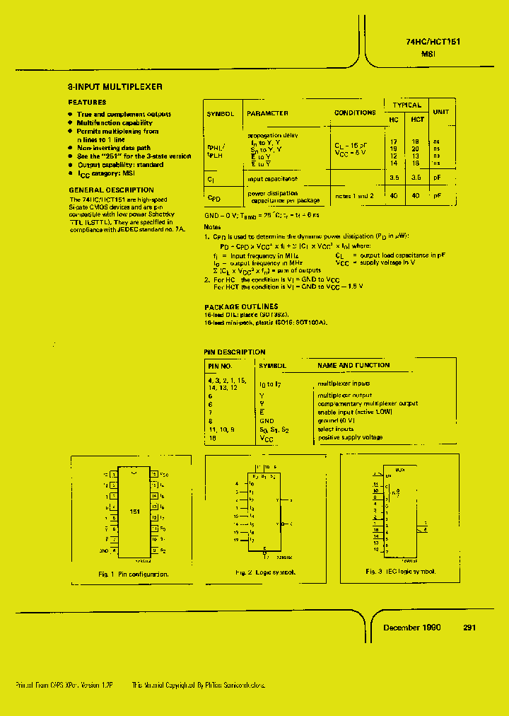 74HCT151D_200381.PDF Datasheet
