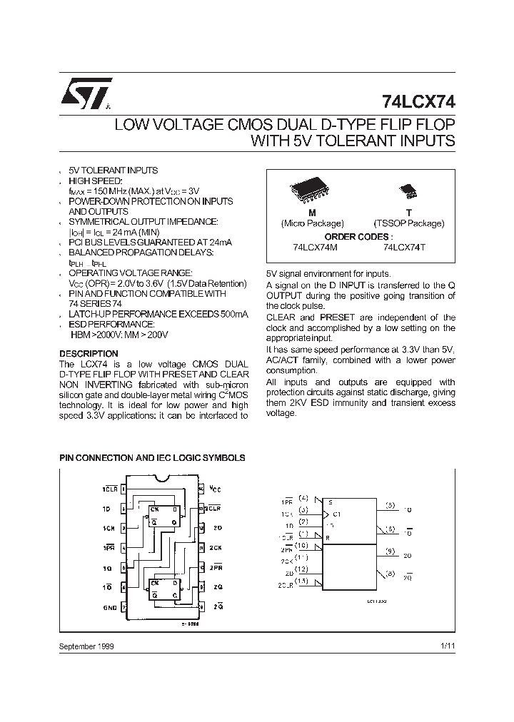 74LCX74_289022.PDF Datasheet