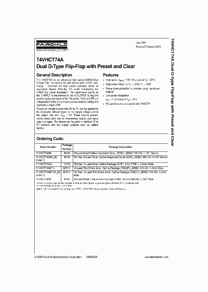 74VHCT74A_255373.PDF Datasheet