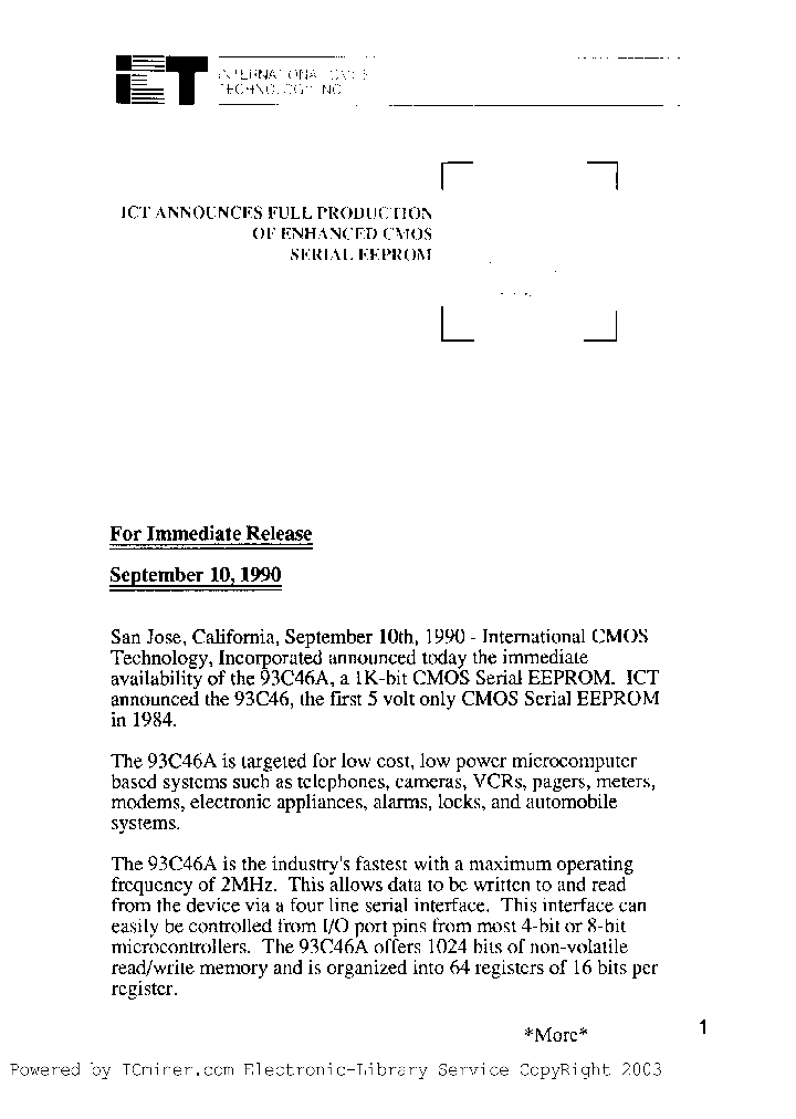 93C46S_199925.PDF Datasheet
