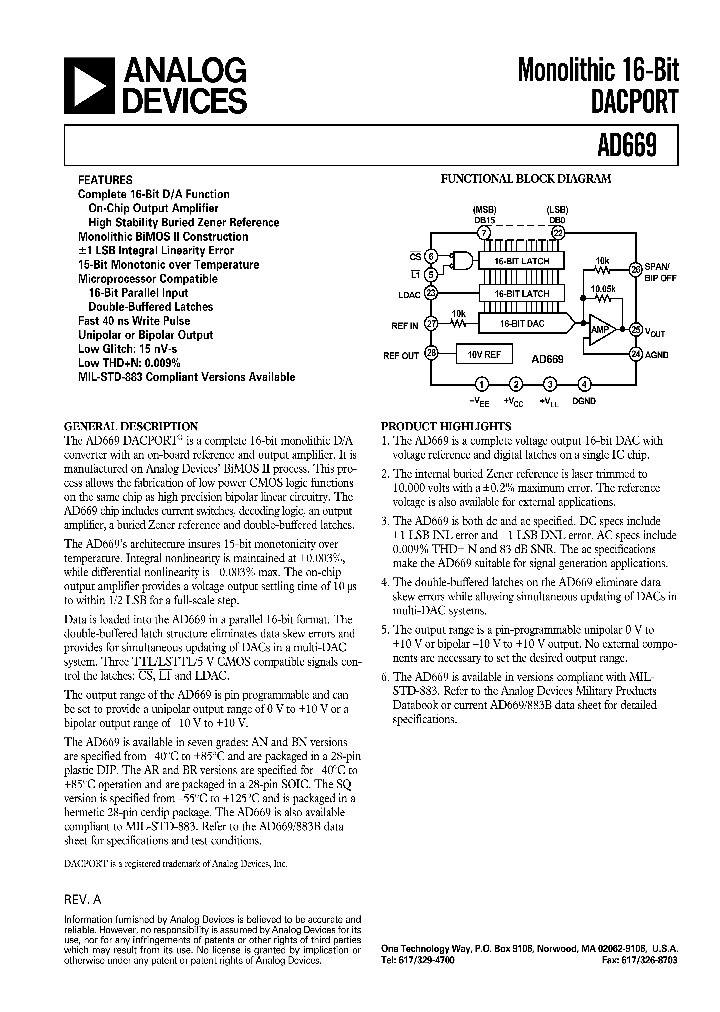 AD669_291922.PDF Datasheet