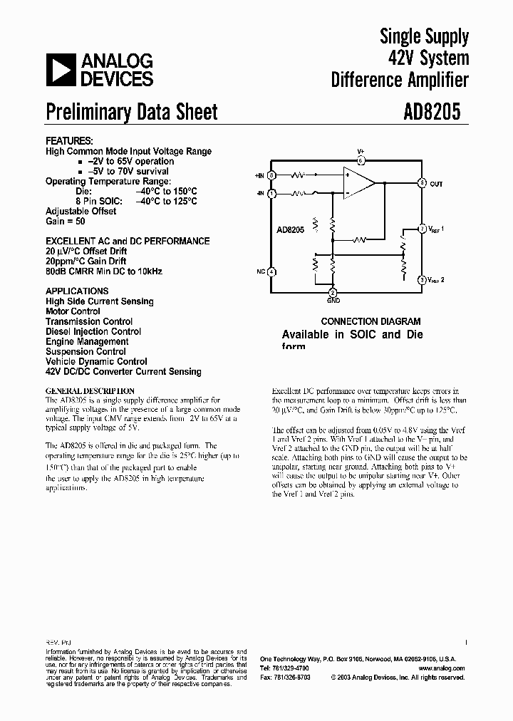 AD8205_287478.PDF Datasheet