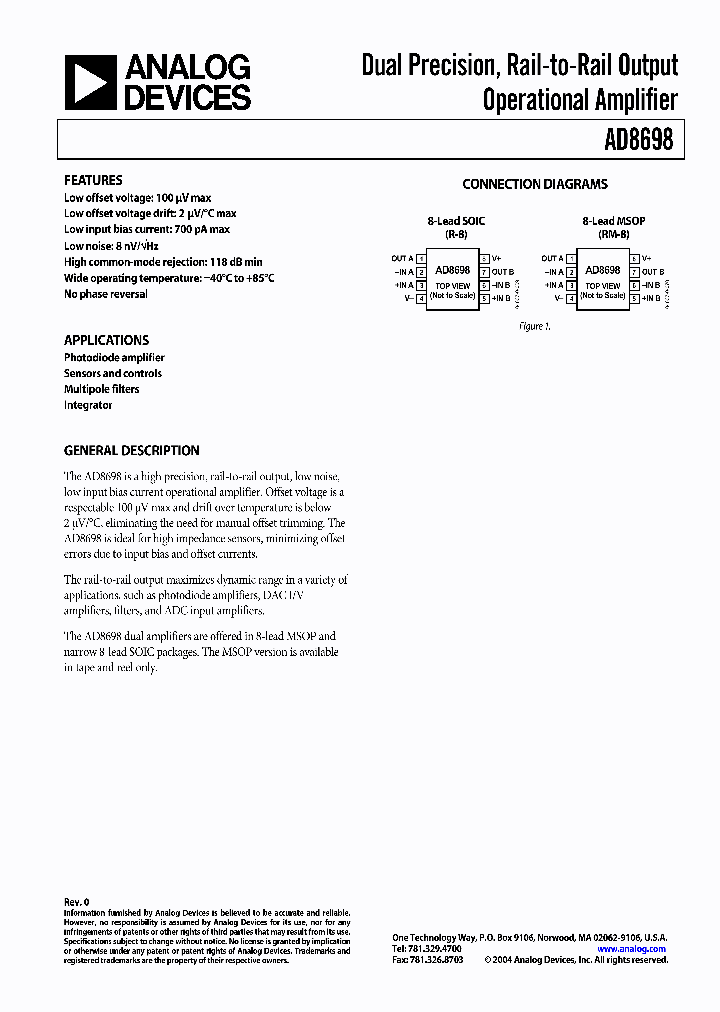 AD8698ARM-R2_296339.PDF Datasheet