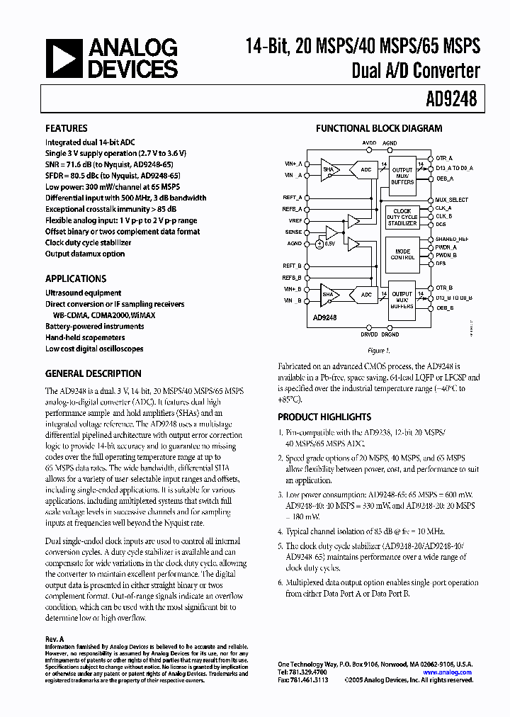 AD9248_278190.PDF Datasheet