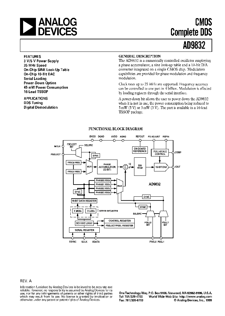 AD9832_258508.PDF Datasheet