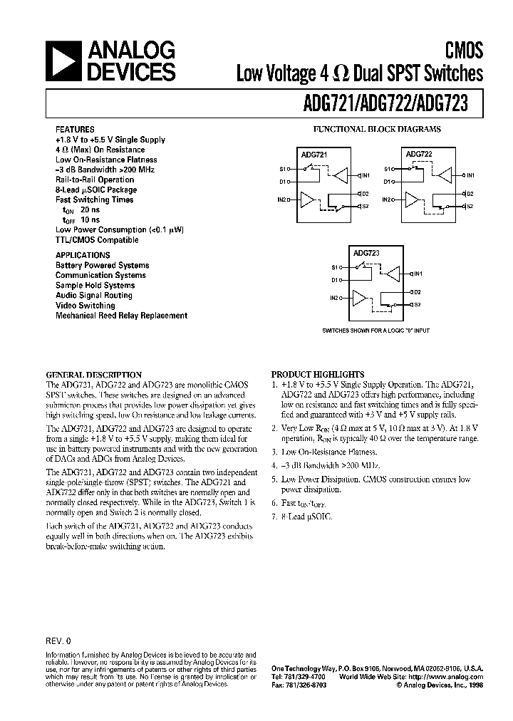 ADG721_272734.PDF Datasheet