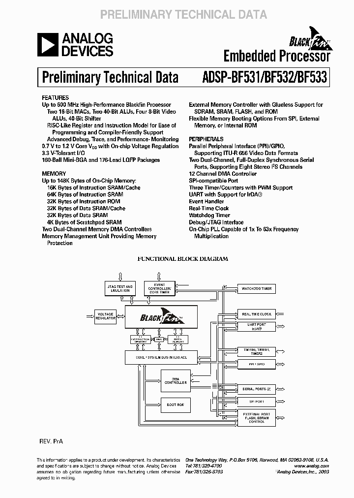ADSP-BF532_289944.PDF Datasheet
