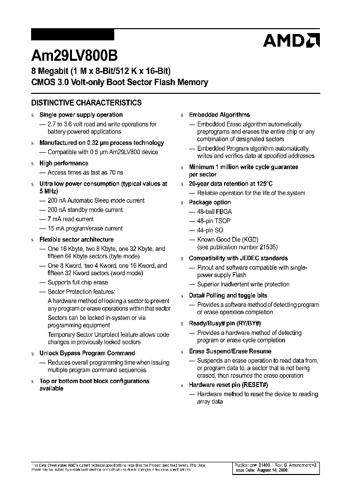 AM29LV800B_291625.PDF Datasheet