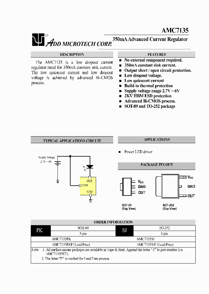 AMC7135_274945.PDF Datasheet