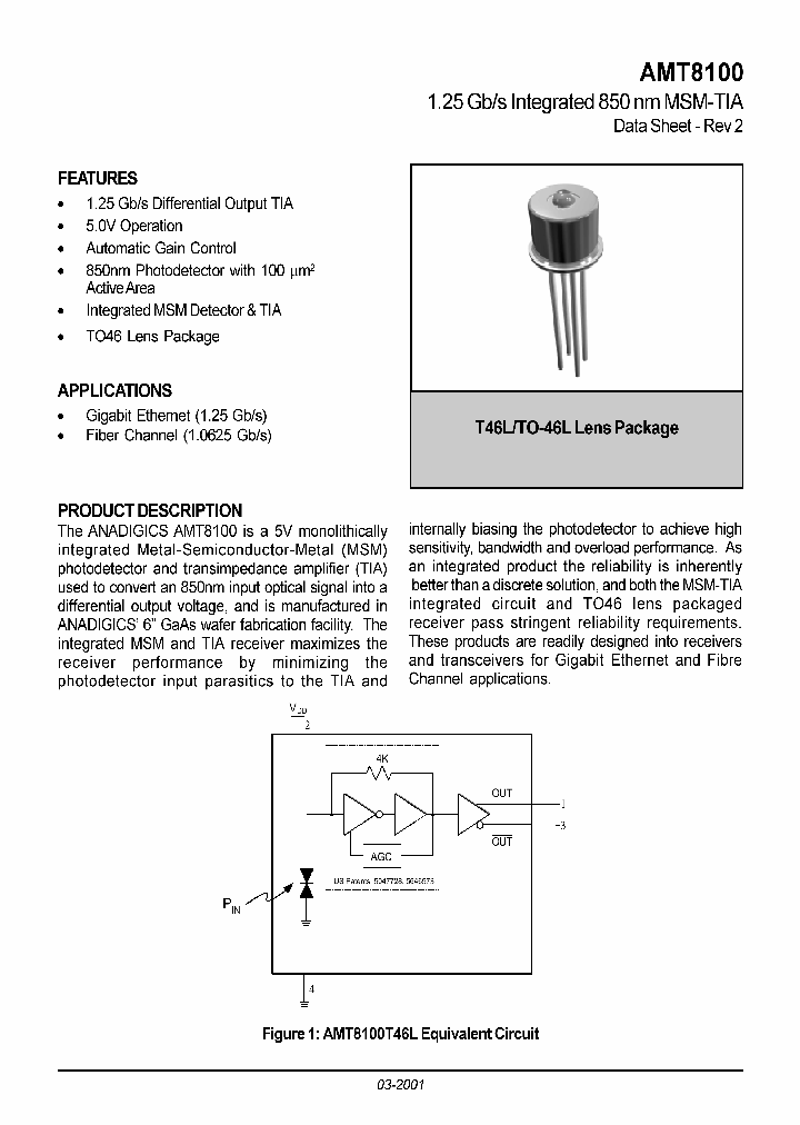 AMT8100_299514.PDF Datasheet