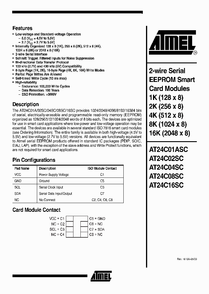 AT24C01ASC_287689.PDF Datasheet