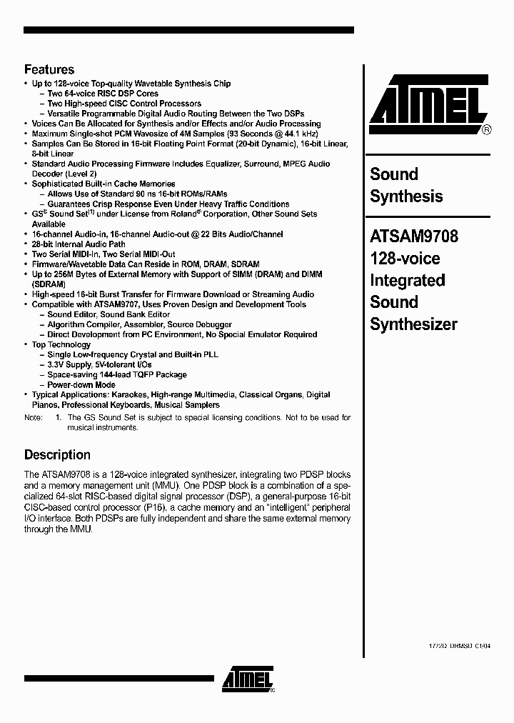 ATSAM9708_289066.PDF Datasheet