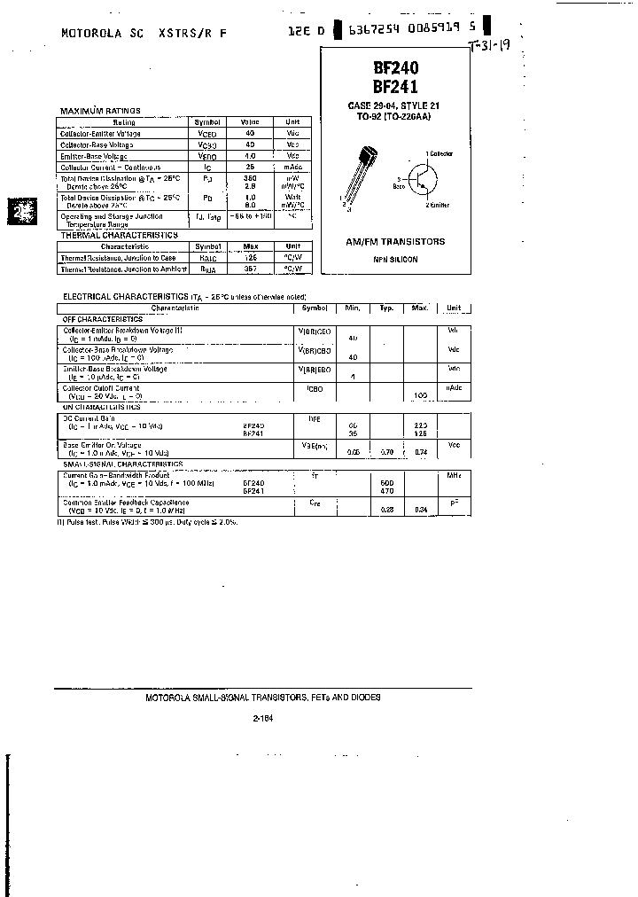 BF241_203839.PDF Datasheet