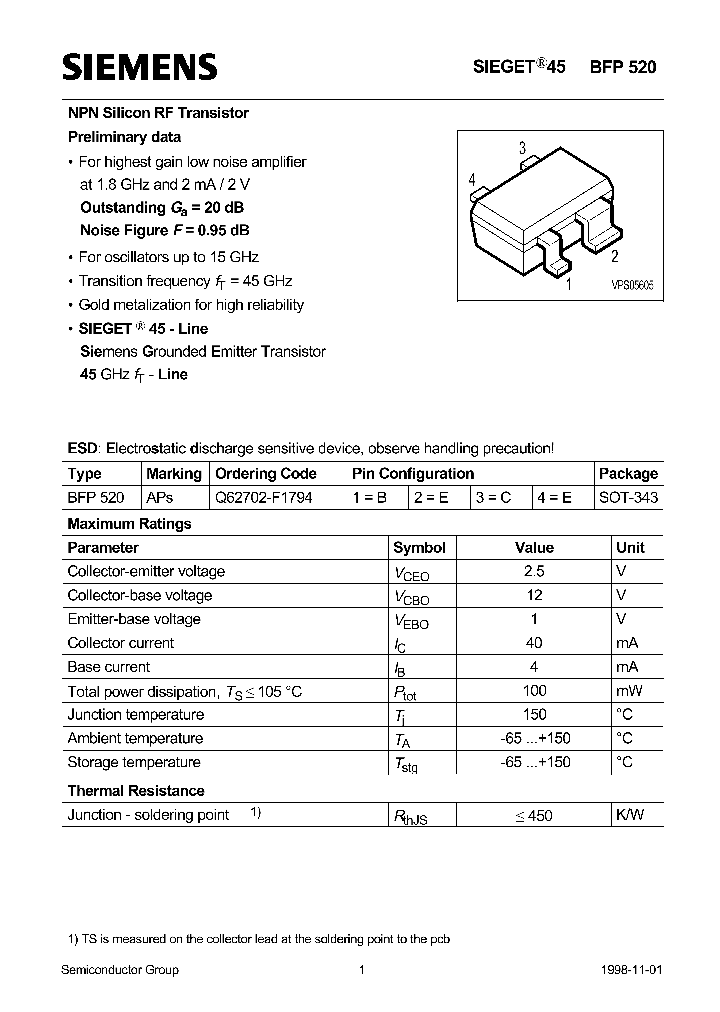 BFP520_149848.PDF Datasheet
