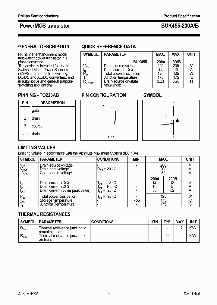 BUK455-200_275431.PDF Datasheet