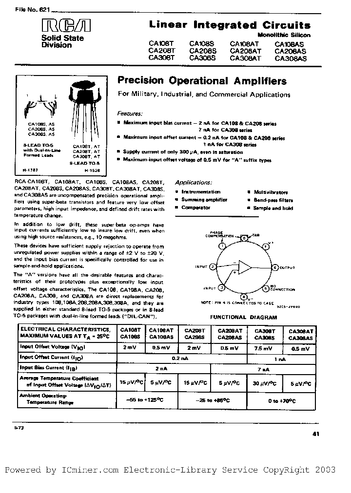 CA308TSATAS_220488.PDF Datasheet