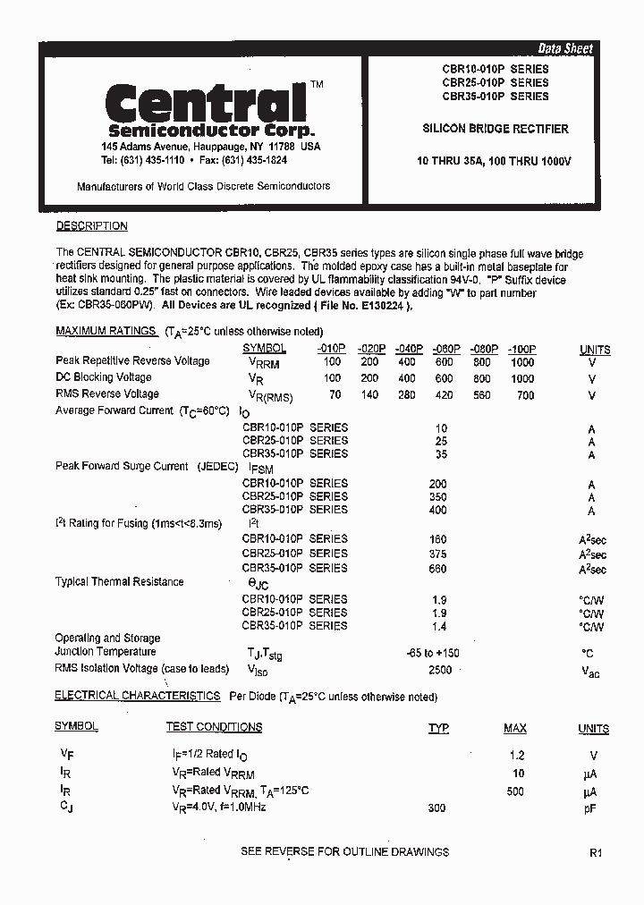 CBR10-100P_268652.PDF Datasheet
