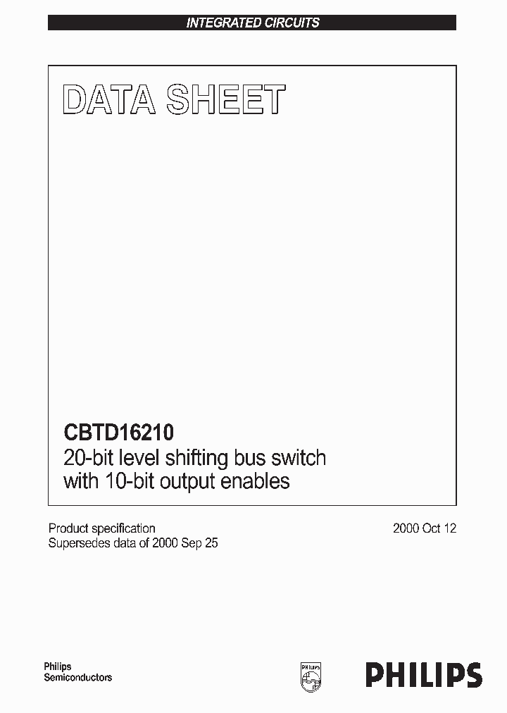 CBTD16210_274011.PDF Datasheet