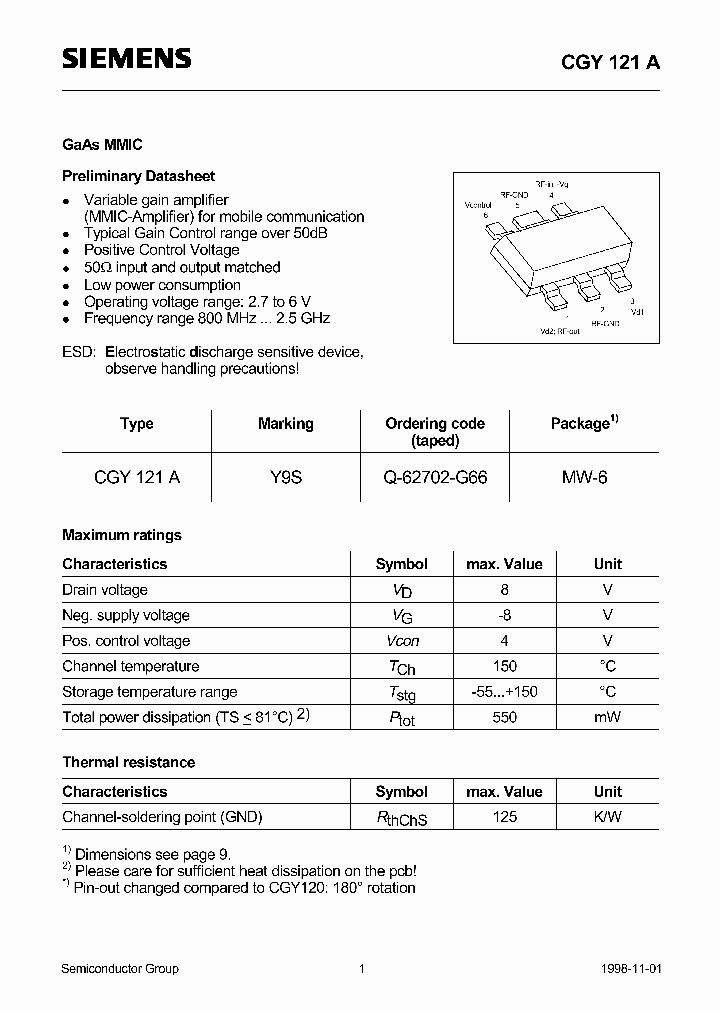 CGY121A_282492.PDF Datasheet