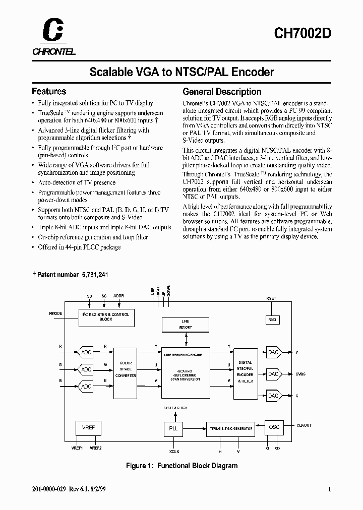 CH7002D_151192.PDF Datasheet