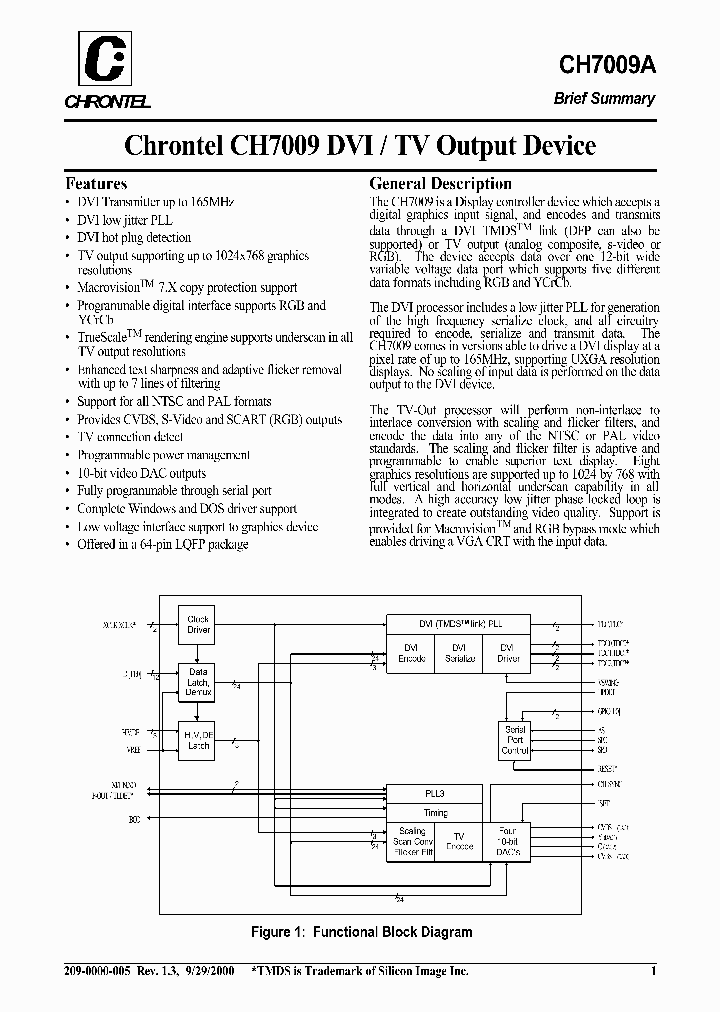 CH7009A-T_202965.PDF Datasheet