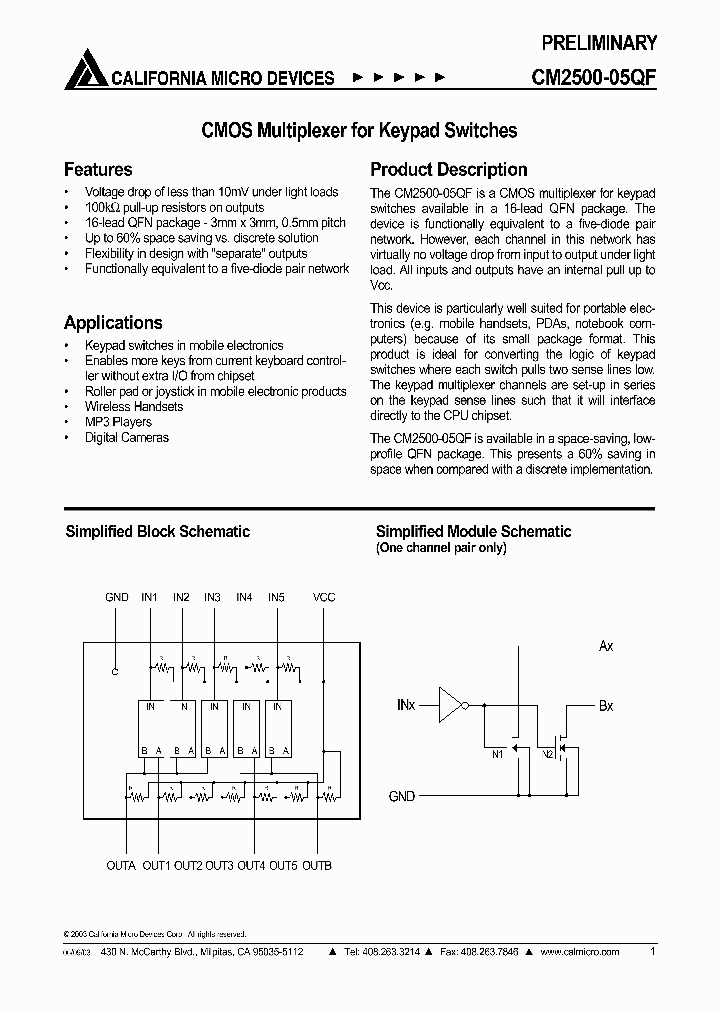 CM2500_286621.PDF Datasheet