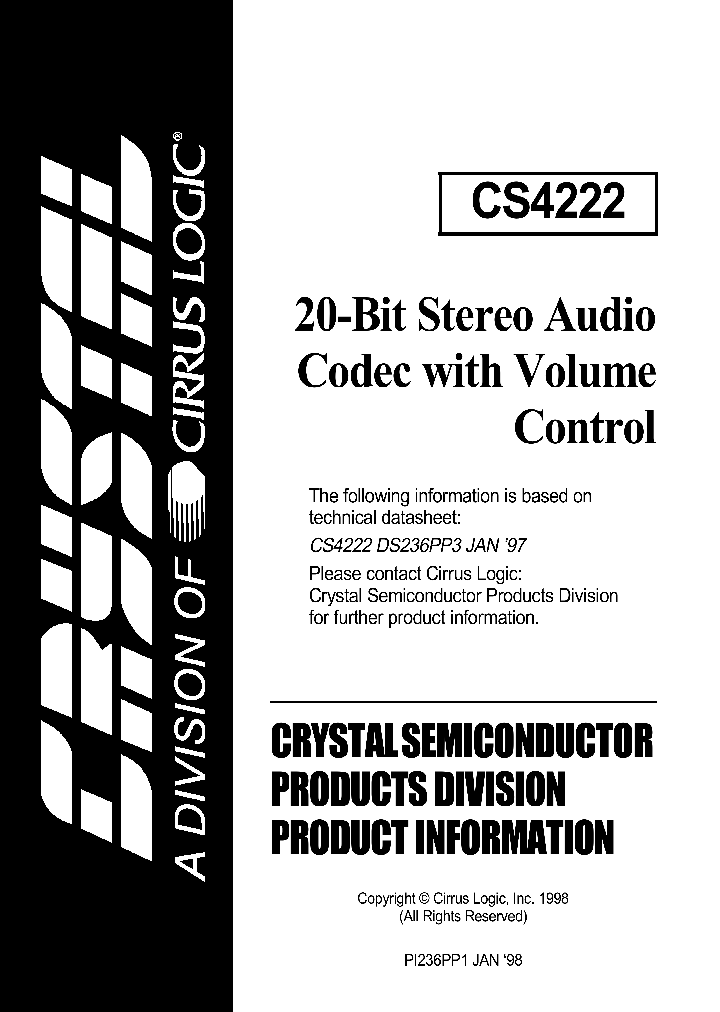 CS4222_295605.PDF Datasheet