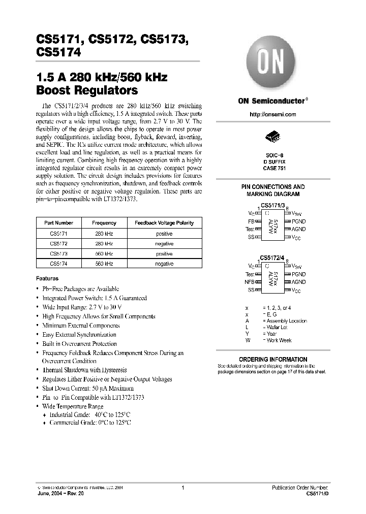 CS5171ED8_247225.PDF Datasheet