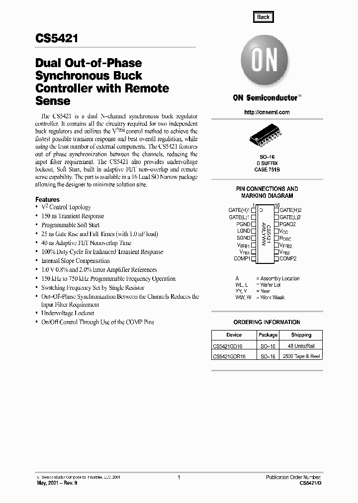 CS5421_285694.PDF Datasheet