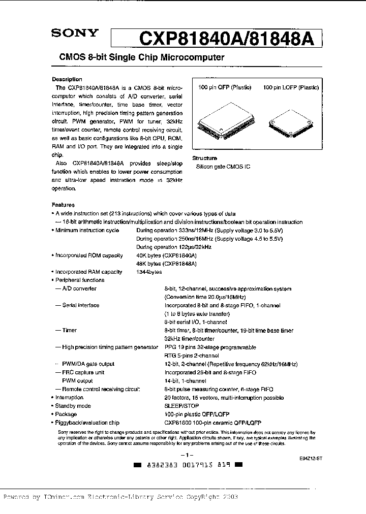 CXP81848A_201640.PDF Datasheet