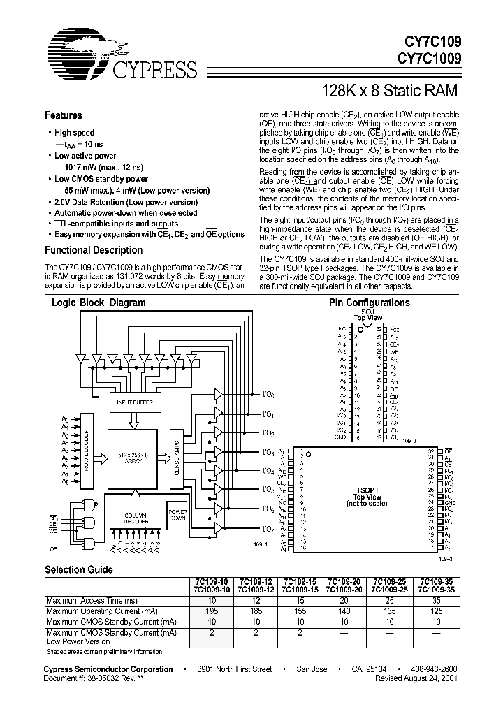CY7C1009_244838.PDF Datasheet