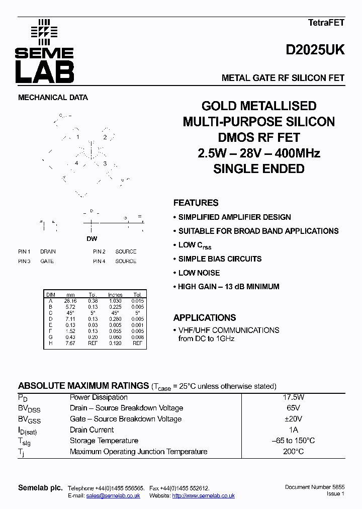 D2025UK_280169.PDF Datasheet